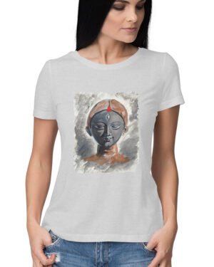 Durga 1 Women Round Neck Tee